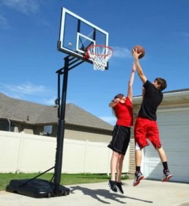 finding 44 inch basketball hoops